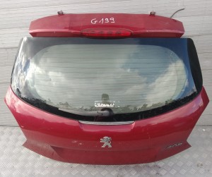 G199/G200 KLAPA BAGAZNIKA  PEUGEOT 208 KLAPA TYLNA TYL 2012 